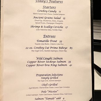 Polo Grill - Salmon Specials ! - Steakhouses Near Me - Tulsa, Oklahoma