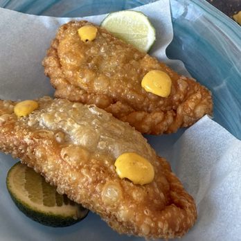 Callao Peruvian Cuisine - Empanadas de carne (tasted like lomo, not ground beef) - Peruvian Near Me - Los Altos, California