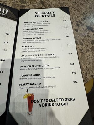 Menu photo 4 Le Bayou Restaurant & Oyster Bar New Orleans, LA Menu photo 4 Le Bayou Restaurant & Oyster Bar New Orleans, LA