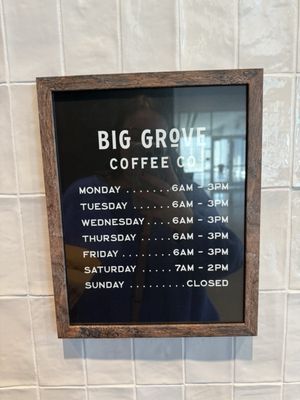 Menu photo 4 Big Grove Coffee Omaha, NE Menu photo 4 Big Grove Coffee Omaha, NE