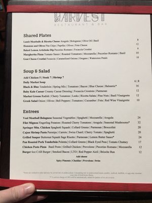 Menu photo 8 The Harvest Birmingham, AL Menu photo 8 The Harvest Birmingham, AL