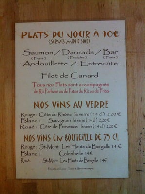 Menu photo 2 Au Rendez Vous des Amis Paris, 75