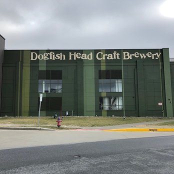 Dogfish Head Milton Brewery - Exterior of the building - Breweries Near Me - Milton, Delaware