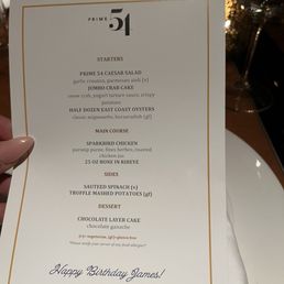 Our personalized menu Our personalized menu