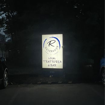 Reservoir - Sign at night - Burgers Near Me - Holland, Michigan Reservoir - Sign at night - Burgers Near Me - Holland, Michigan