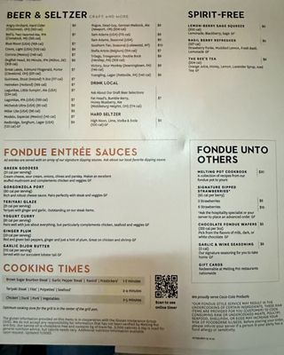 Menu photo 4 The Melting Pot Pittsburgh, PA Menu photo 4 The Melting Pot Pittsburgh, PA