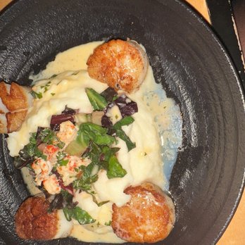 Black's Bar & Kitchen - The scallops were so buttery just melts in your mouth Pan Seared Day Boat Scallops - New American Near Me - Bethesda, Maryland