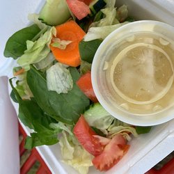 Happy Belly Foods - Nice choped salad with creamy Italian!