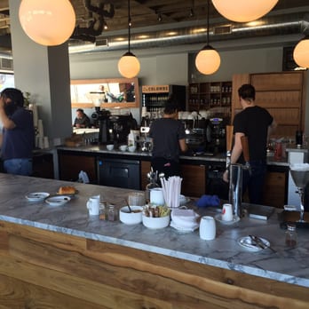 La Colombe Coffee Workshop - The work station in the morning - Coffee & Tea Near Me - Chicago, Illinois