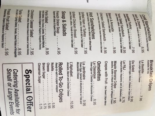 Menu photo 5 Crepes de Paris Brea, CA Menu photo 5 Crepes de Paris Brea, CA