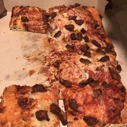 You can see only three out of 6 slices got a good coating of cheese. Couple slices didn't have any! You can see only three out of 6 slices got a good coating of cheese. Couple slices didn't have any!