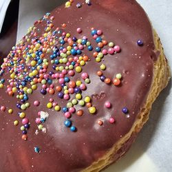 Las Chispas Bakery - Chocolate covered sprinkle cookie