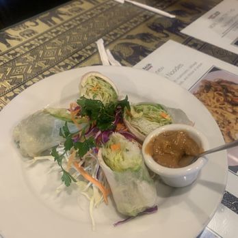 Sweet Basil Thai Cuisine - Chicken Spring Rolls - Thai Near Me - Hurst, Texas Sweet Basil Thai Cuisine - Chicken Spring Rolls - Thai Near Me - Hurst, Texas