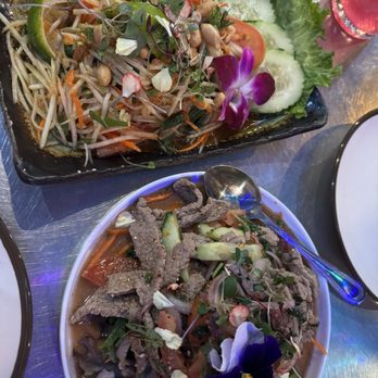 Khao San Pearl - Papaya & Beef Salad - Tapas/Small Plates Near Me - Portland, Oregon Khao San Pearl - Papaya & Beef Salad - Tapas/Small Plates Near Me - Portland, Oregon