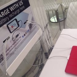 Adelaide Central Plaza - Free chargers in the Dine Central food court.
