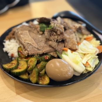 Yi Mei - pork chop rice plate - Taiwanese Near Me - San Gabriel, California Yi Mei - pork chop rice plate - Taiwanese Near Me - San Gabriel, California