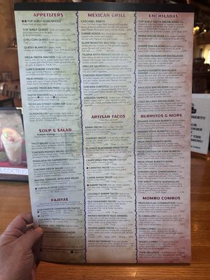 Menu photo 2 El Chico Melbourne, FL