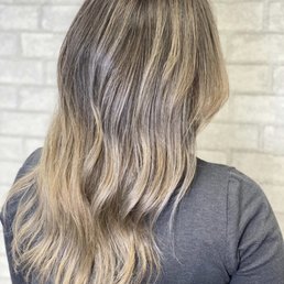 My hair with balayage. My hair with balayage.