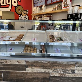 Randy's Donuts - What's left at 430 even though it's open till 9? And if you look close enough, someone's back there not helping me. - Donuts Near Me - Chula Vista, California Randy's Donuts - What's left at 430 even though it's open till 9? And if you look close enough, someone's back there not helping me. - Donuts Near Me - Chula Vista, California