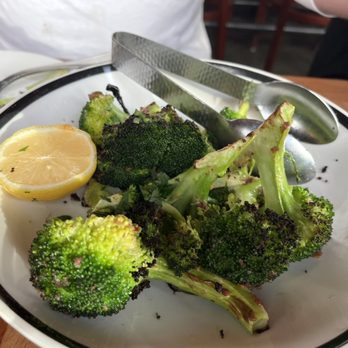 Von's 1000Spirits - Almond Wood Blasted Broccoli - New American Near Me - Seattle, Washington Von's 1000Spirits - Almond Wood Blasted Broccoli - New American Near Me - Seattle, Washington