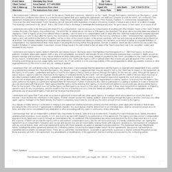 Red Agency - Contract: In 2nd paragraph, 20% will be taken for agency fee + in LAST PARAGRAPH 10% WILL BE TAKEN FOR ADMIN FEE = 30%!