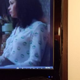The TV was supposed to be new, but see all the rips, we used our computer since the TV quality was great. The TV was supposed to be new, but see all the rips, we used our computer since the TV quality was great.