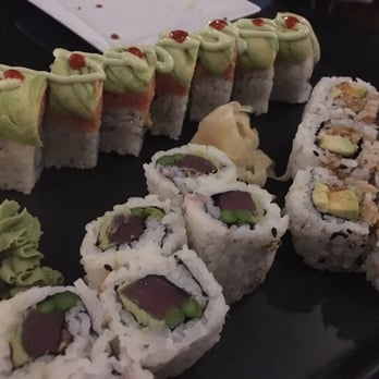 Screaming Tuna - Shekhar roll (back) Eel and avocado (right) The screamer (left) - Sushi Bars Near Me - Milwaukee, Wisconsin