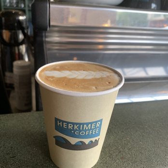 Herkimer Coffee - Latte with skim milk - Coffee & Tea Near Me - Seattle, Washington