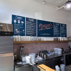 Menu and inside