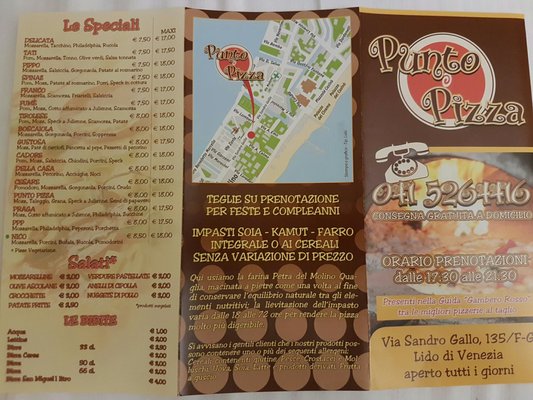 Menu photo 2 Punto Pizza Lido, VE Menu photo 2 Punto Pizza Lido, VE