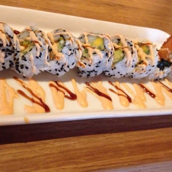 Earls Kitchen + Bar - Dragon +mango roll was delicious. The truffle fries are even better!!! - New American Near Me - Miami, Florida Earls Kitchen + Bar - Dragon +mango roll was delicious. The truffle fries are even better!!! - New American Near Me - Miami, Florida