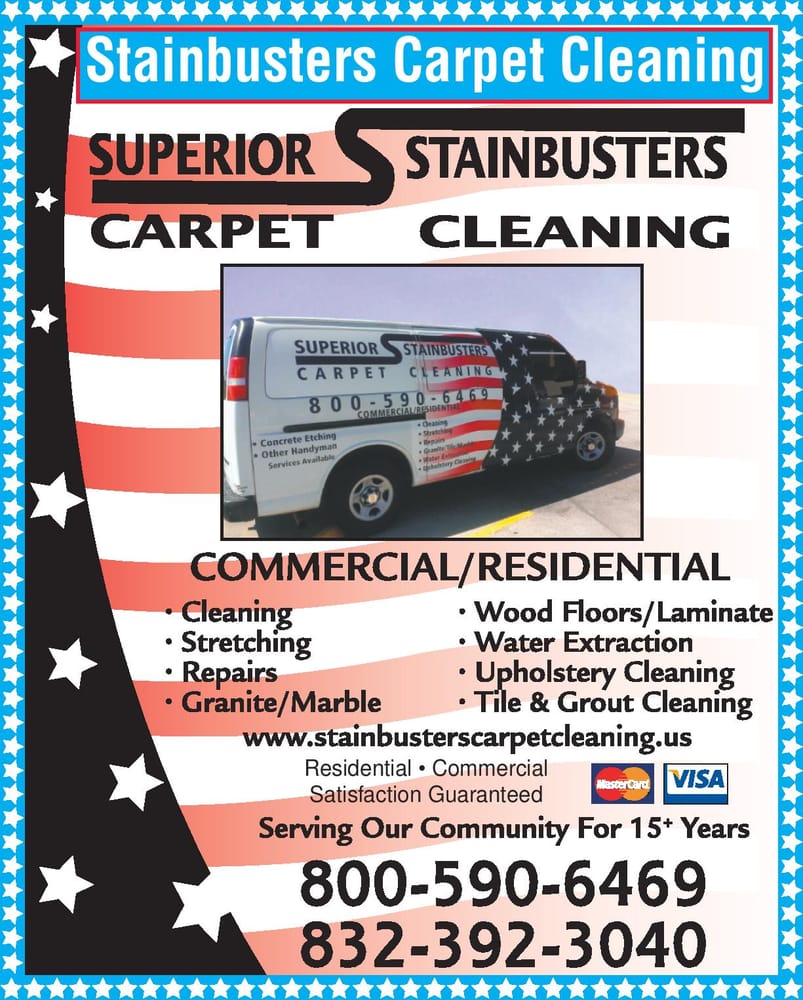 STAINBUSTERS CARPET CLEANING 14 Photos & 15 Reviews Woodlands