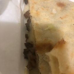 Asadero Neighborhood - Quesadilla de carne asada, super delicious and enormous, I couldn't even finish it