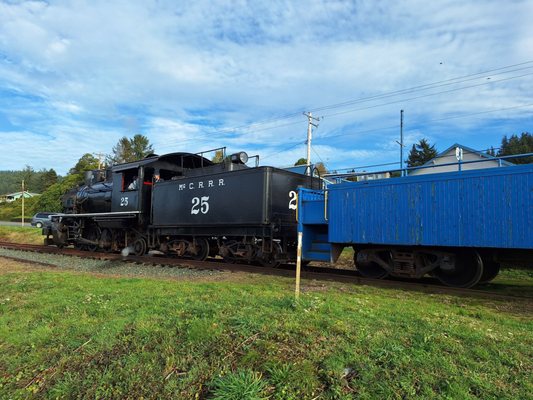 Oregon Coast Scenic Railroad - Rockaway Beach Station by null