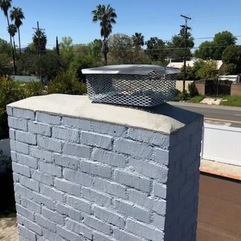 Mr Chimney Sweep Services - Brand new chimney cap with an improved slope. - Chimney Sweeps Near Me - Los Angeles, California Mr Chimney Sweep Services - Brand new chimney cap with an improved slope. - Chimney Sweeps Near Me - Los Angeles, California
