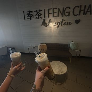 Feng Cha - Arlington - Creme brulee dirty boba - Bubble Tea Near Me - Arlington, Texas