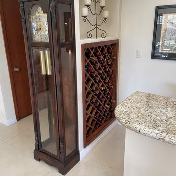 Wise Guys Home Improvement - 60-bottle wine rack - General Contractors Near Me Wise Guys Home Improvement - 60-bottle wine rack - General Contractors Near Me