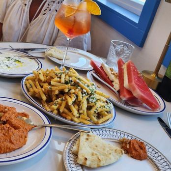 Milos Taverna - Our spread - Greek Near Me - San Francisco, California Milos Taverna - Our spread - Greek Near Me - San Francisco, California