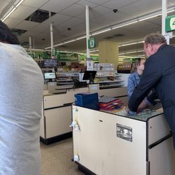 Dollar Tree - The girl is the cashier that was being unprofessional and the black friend she is with in there LOL