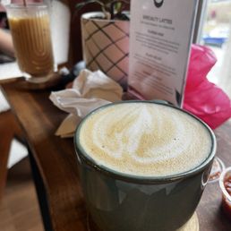Lavender latte Lavender latte