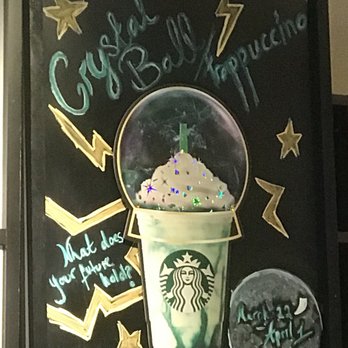 Starbucks - Yummy Crystal Ball Frap for limited time - Coffee & Tea Near Me - Calgary, Alberta