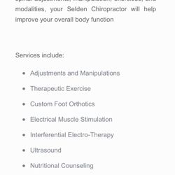 Pernice Chiropractic - Services