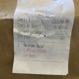 Receipt Receipt