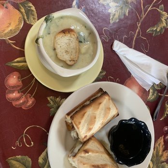 Clementine's - French dip and chicken spinach potato soup - Bakeries Near Me - Olmsted Falls, Ohio Clementine's - French dip and chicken spinach potato soup - Bakeries Near Me - Olmsted Falls, Ohio