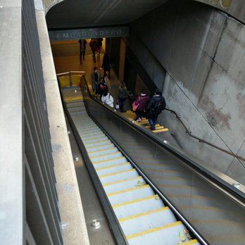 MUNI / BART Station - Embarcadero - Entrance at Market and Spear. - Train Stations Near Me - San Francisco, California MUNI / BART Station - Embarcadero - Entrance at Market and Spear. - Train Stations Near Me - San Francisco, California