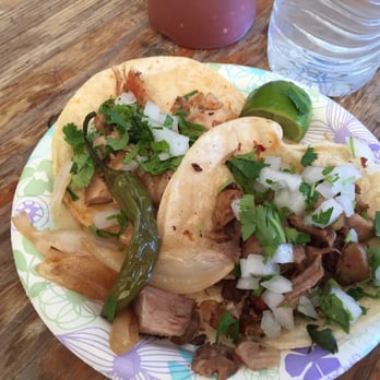El Chavo Taqueria - Chicken and pork tacos. - Food Trucks Near Me - Boise, Idaho