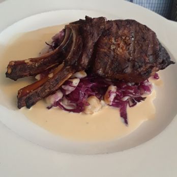 The Fig Tree Restaurant - Elk over red cabbage and spaezle - New American Near Me - Charlotte, North Carolina