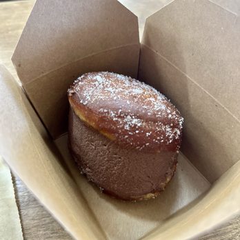 Little Jaye - Shokupan chocolate cream donut ($6.50) - Bakeries Near Me - Seattle, Washington