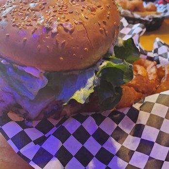Conway's Pub & Eatery - Western BBQ burger from a different angle. - Pubs Near Me - Conway, Washington Conway's Pub & Eatery - Western BBQ burger from a different angle. - Pubs Near Me - Conway, Washington