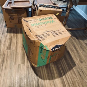 Indy Movers - Our Mac desktop was inside this box marked "super fragile" - Movers Near Me - Indianapolis, Indiana
